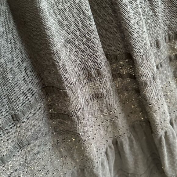 Free People Earth Angel Maxi Long-sleeve Ribbed
Dress black lace (witchy/goth) - Picture 14 of 15